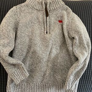Toddler boys 1/4 zip sweater